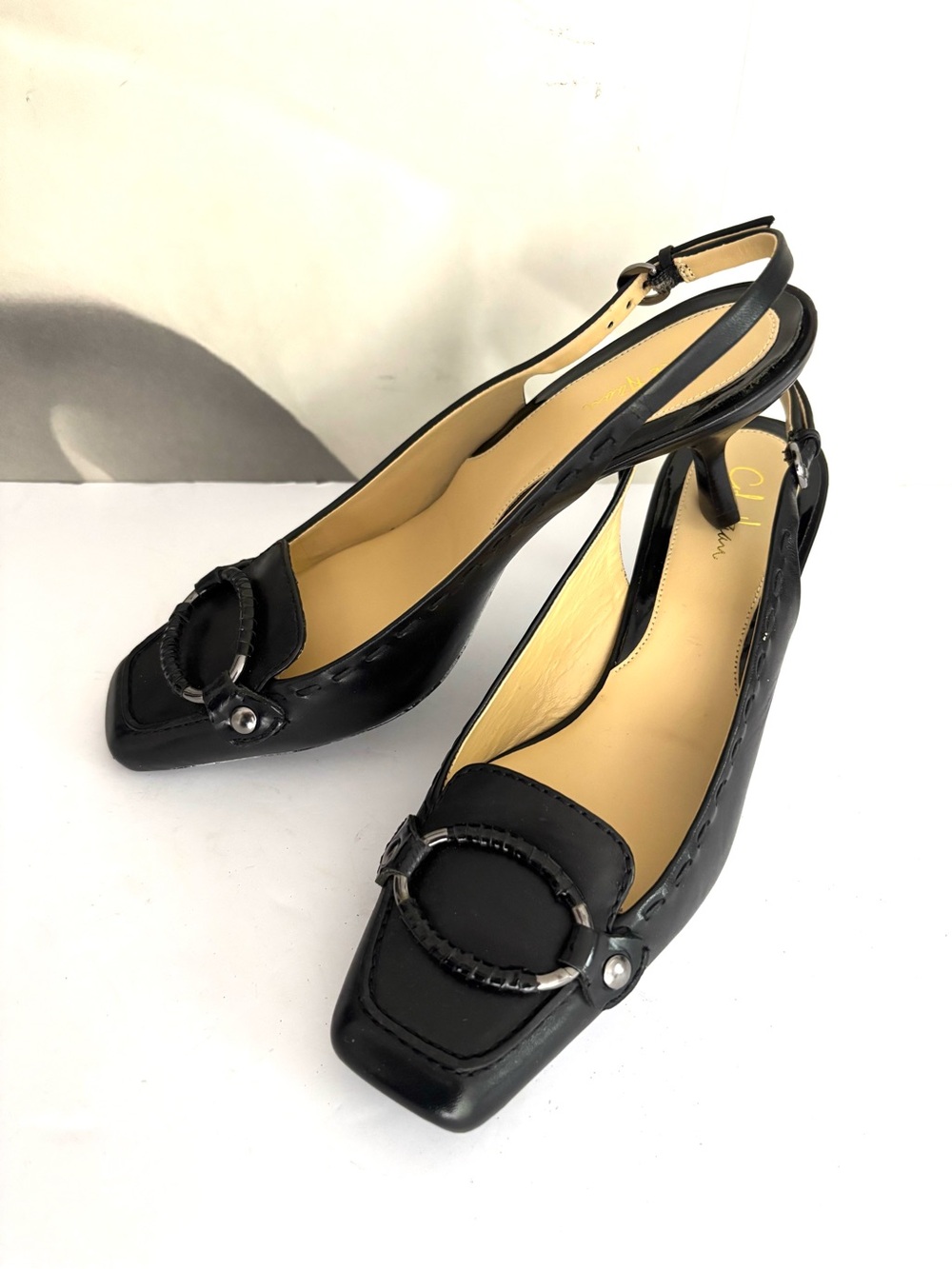 Cole Haan black leather shoes